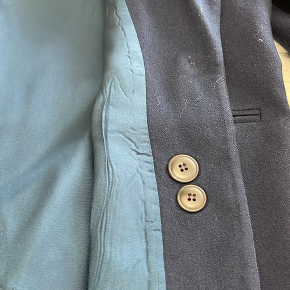 Pendleton Blazer Jacket Women's 100% Wool Blue Size 16 - Picture 13 of 13